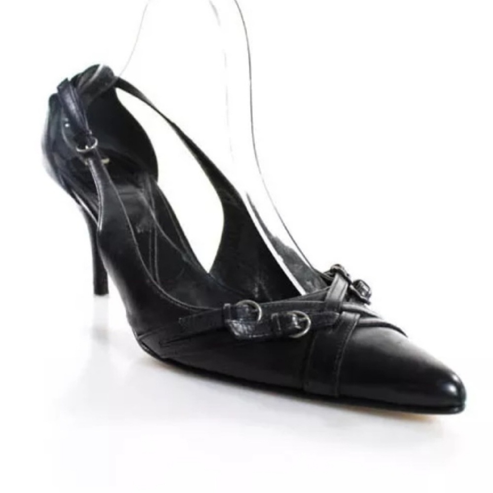 Bally  Cross Buckle Heels